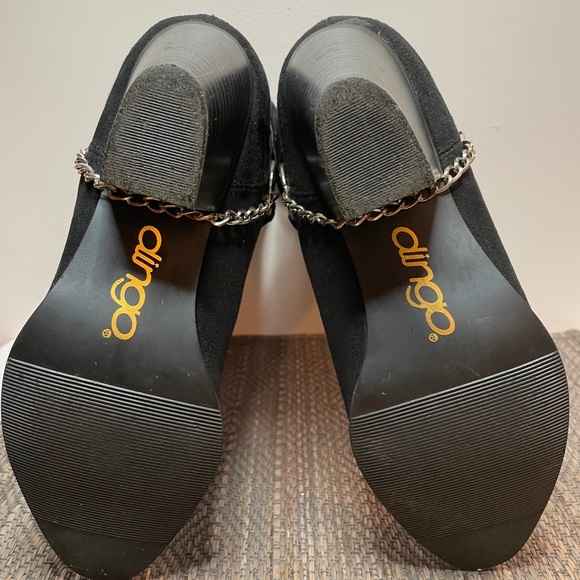 Dingo Women’s Black Rhinestone Cowboy Boots 10M - Picture 11 of 16